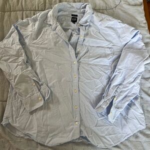 Gap Light Blue Oxford Button Down XXL